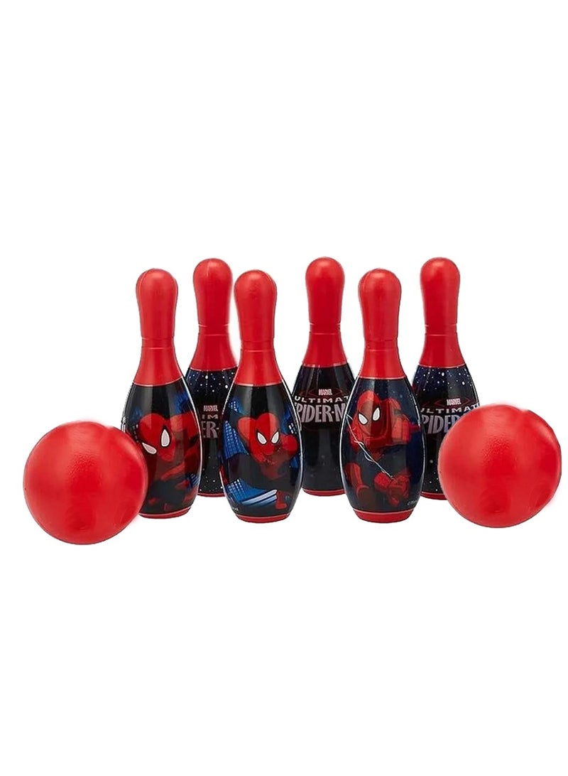 مجموعة بولينج سبايدرمان 8 قطع